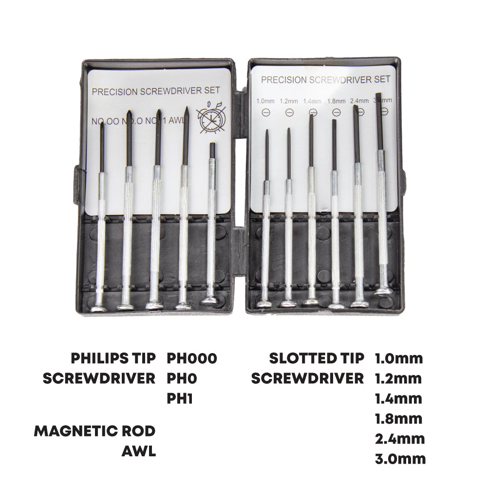 Durane Precision Screwdriver Set 11pc