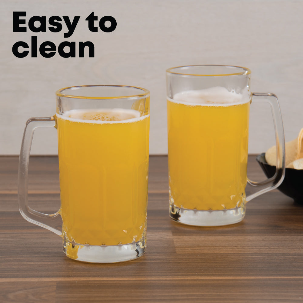 Durane Glass Tankard Set 2pc