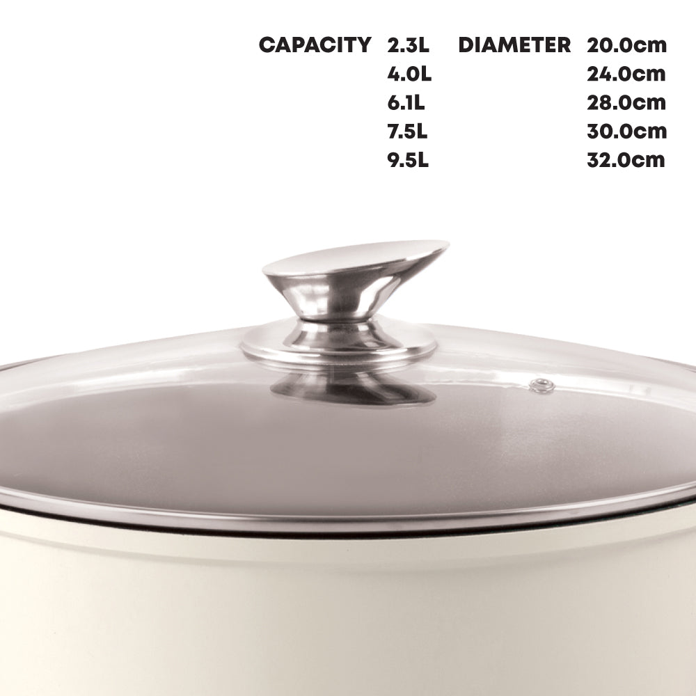 Durane Die-Cast Stockpot Set 5pc