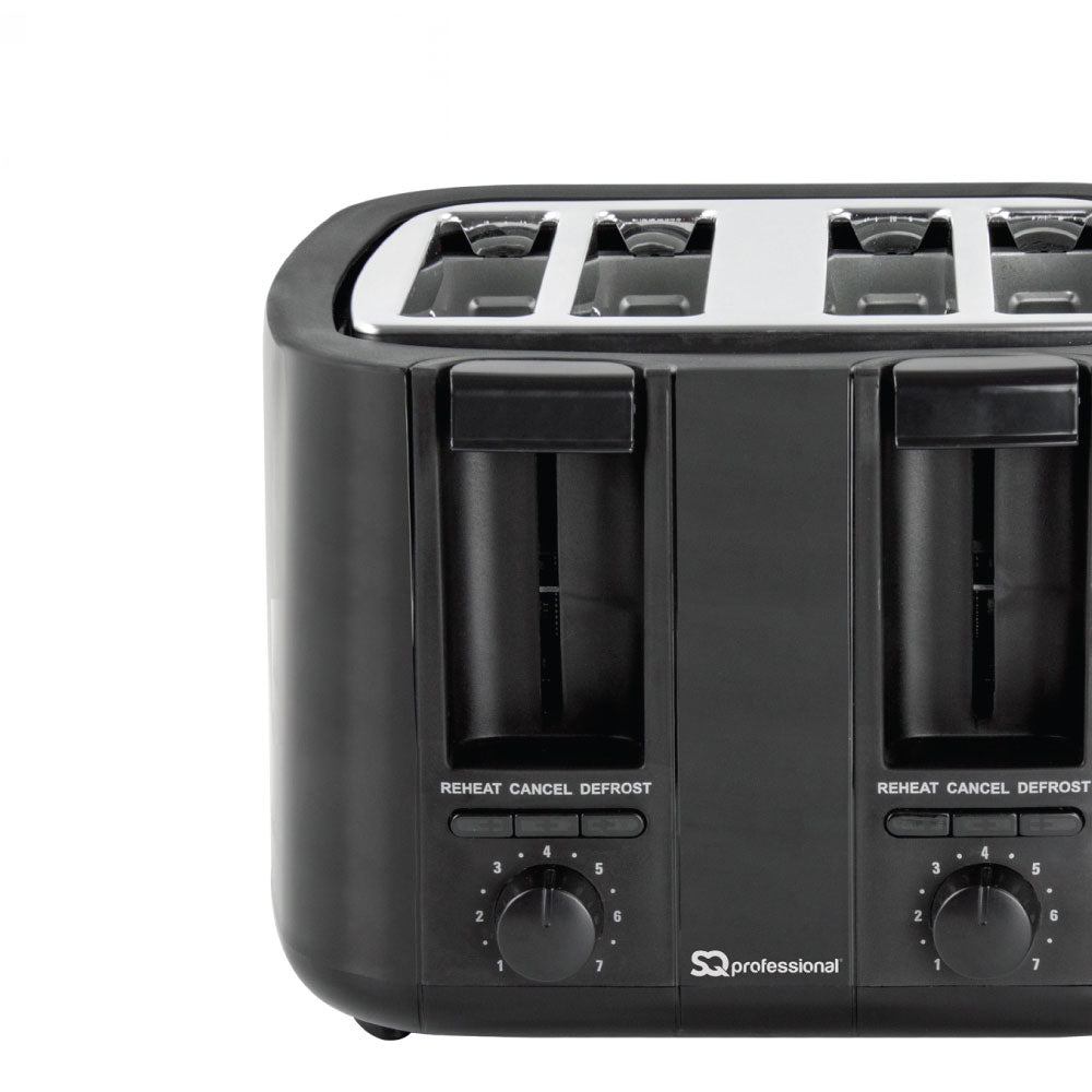 SQ Professional Blitz Plastic 4-slice Toaster