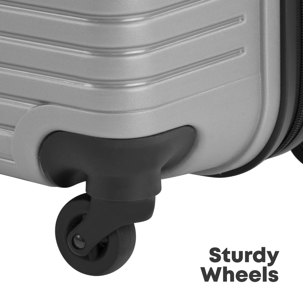 SQ Professional Vacanze Luggage Suitcase Set 3pc