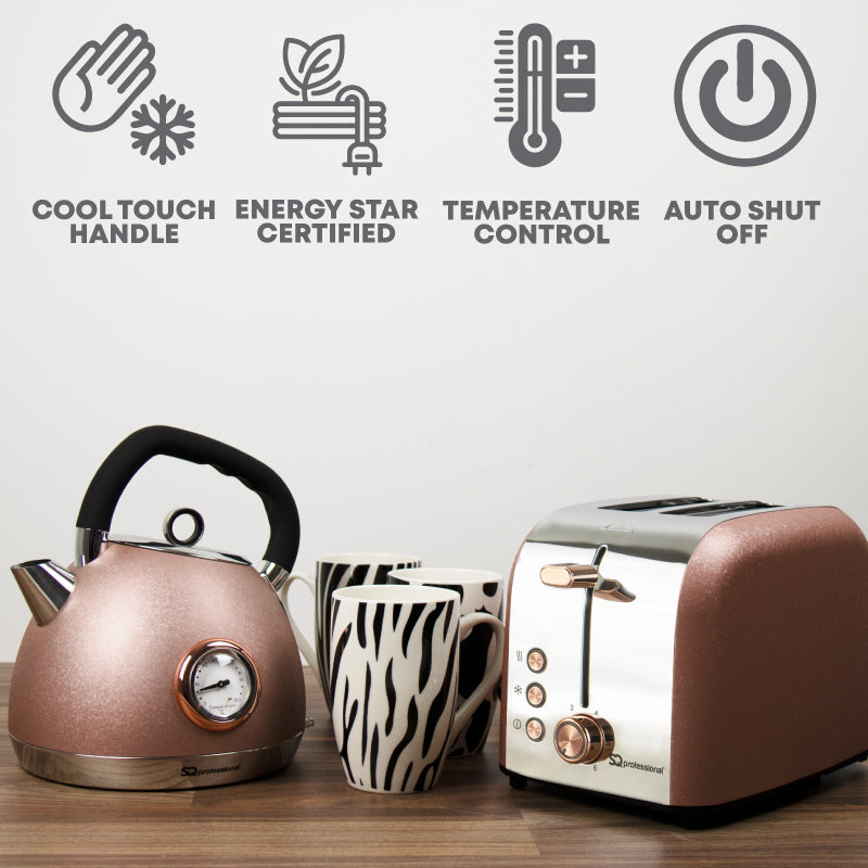 SQ Professional Epoque Kettle and Toaster Set