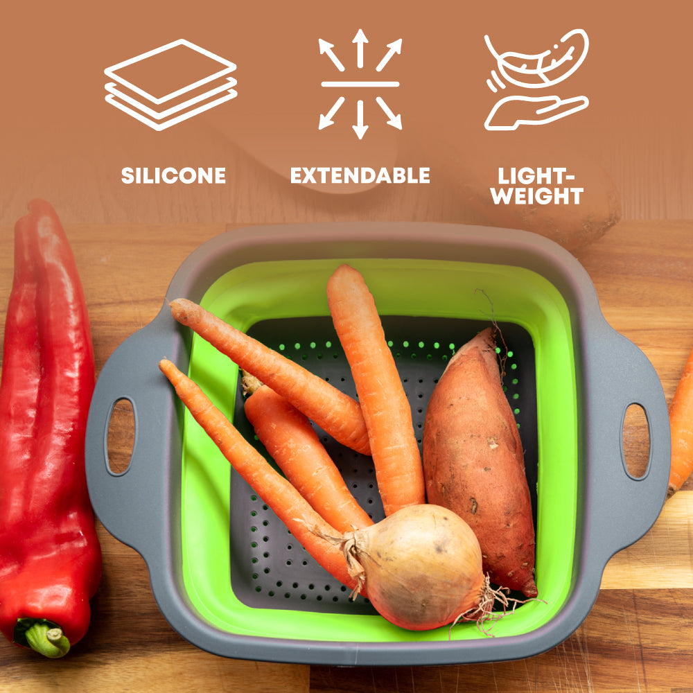 Durane Collapsible Colander Square