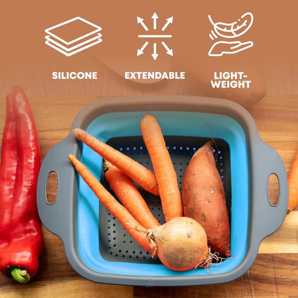 Durane Collapsible Colander Square