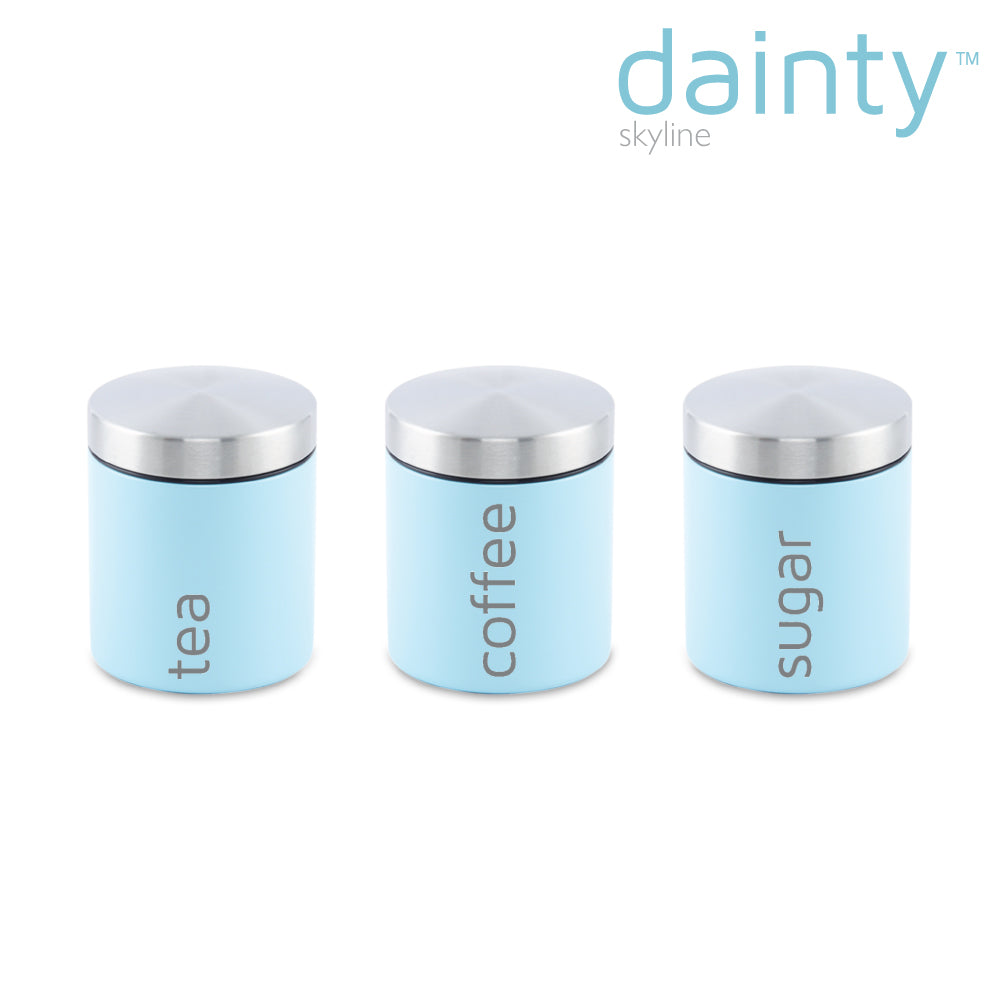 SQ Professional Dainty Airtight Food Canister 3pc Set