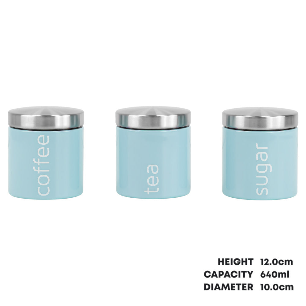 SQ Professional Dainty Airtight Food Canister 3pc Set