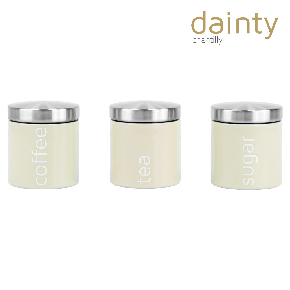 SQ Professional Dainty Airtight Food Canister 3pc Set