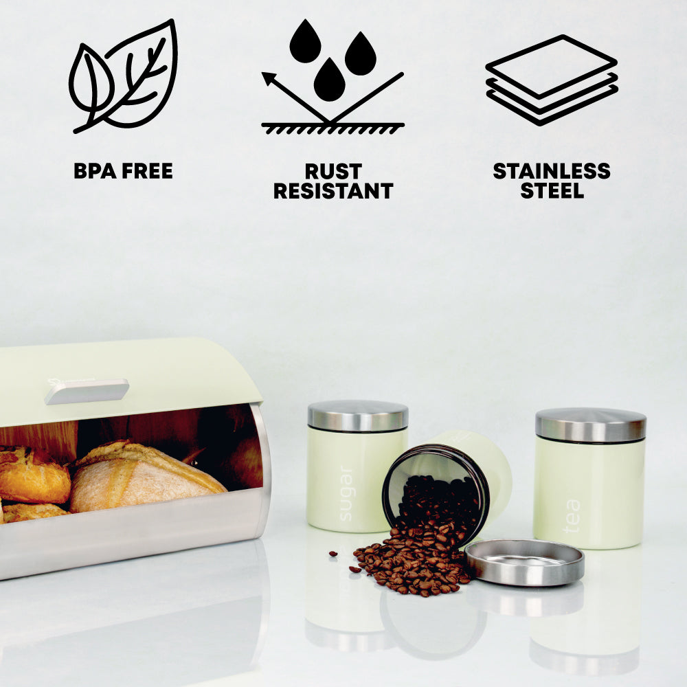 SQ Professional Dainty Airtight Food Canister 3pc Set