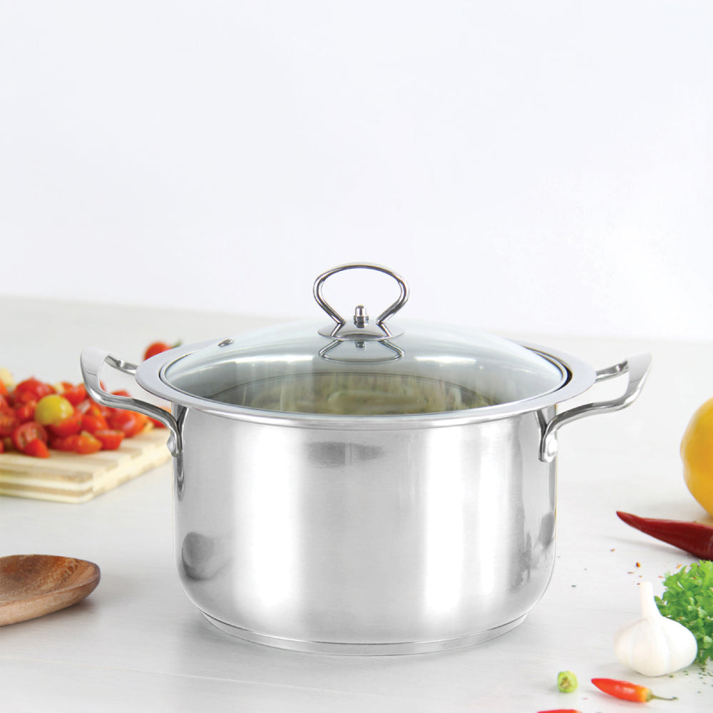 SQ Professional Gems Stainless Steel Stockpot Set 4pc