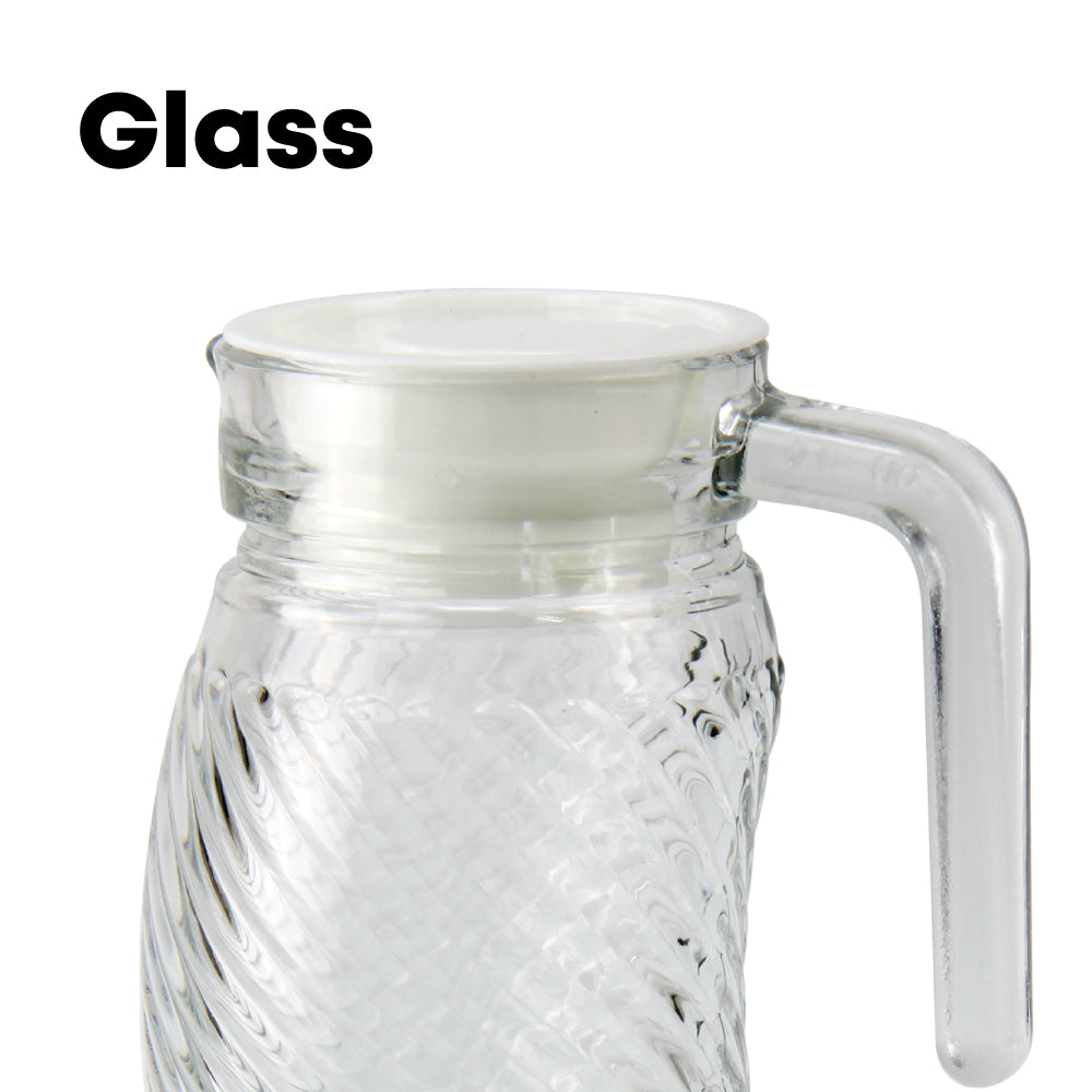 Durane Cygna Glass Jug with Lid