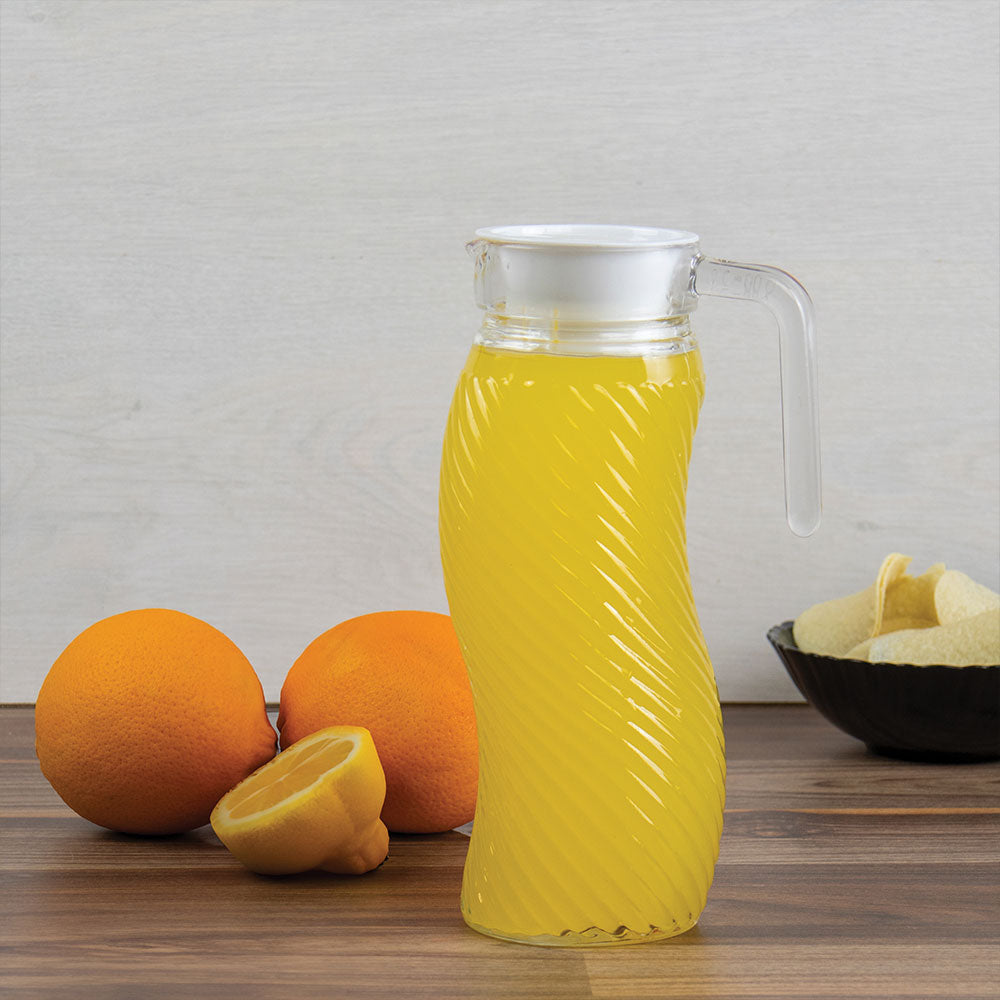Durane Cygna Glass Jug with Lid
