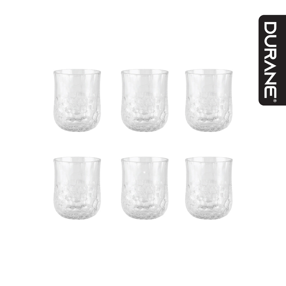 Durane Glass Tumbler Set 6pc