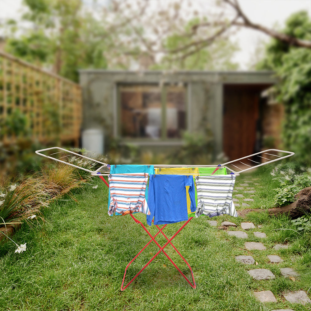 Durane Folding Clothes Rack Tendero