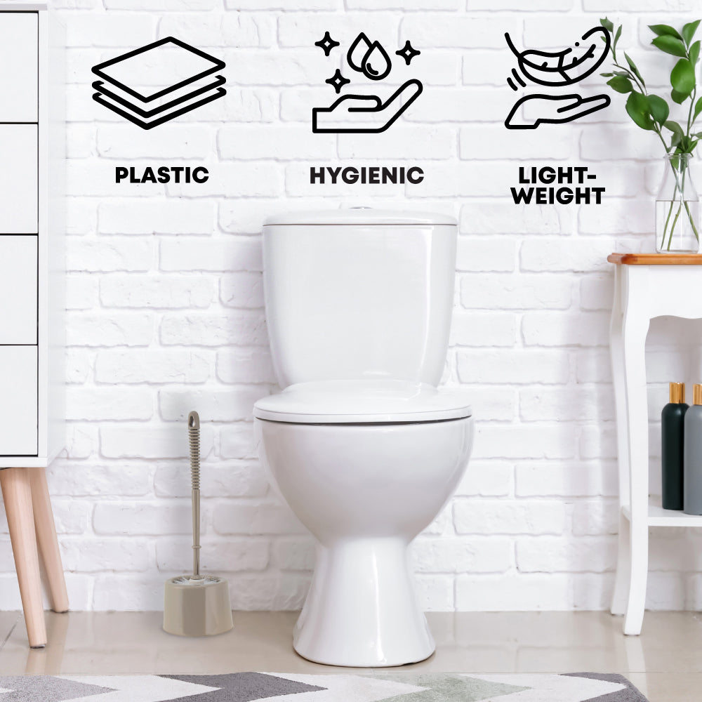 Durane Plastic Toilet Brush Round
