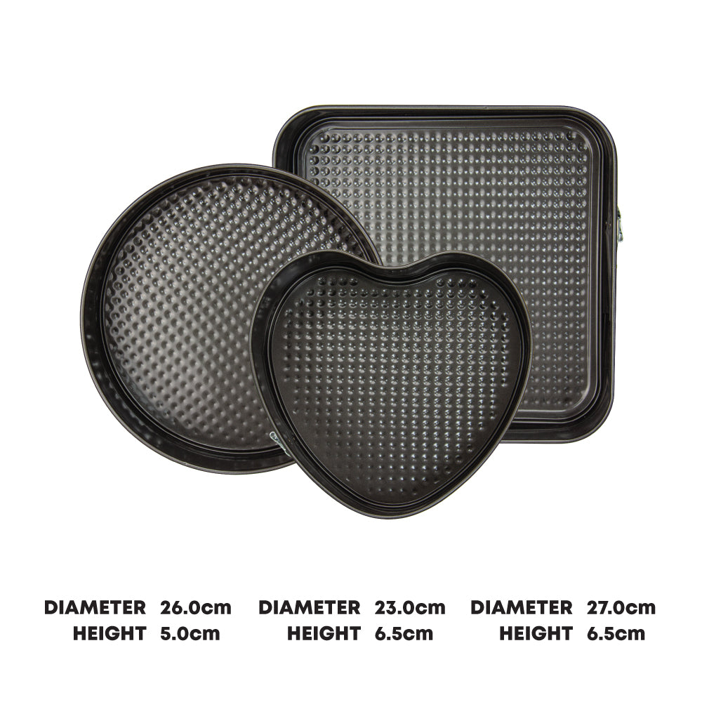 Durane Non-stick Cake Tin Set 3pc