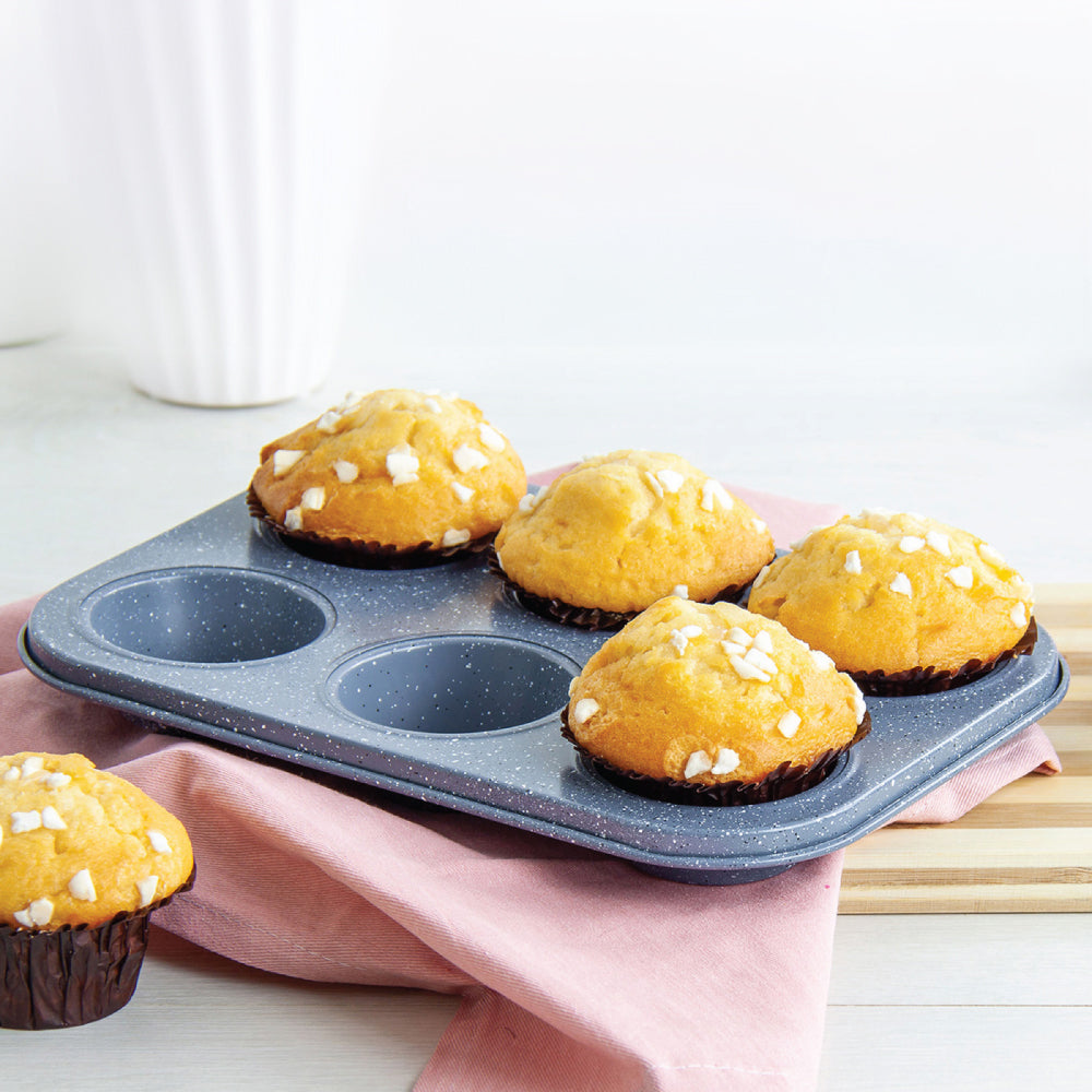 Durane Non Stick Speckled 6 Hole Muffin Tin