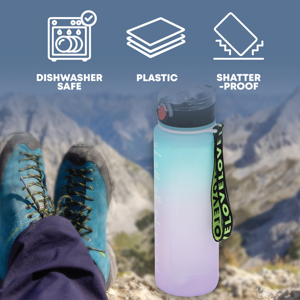 Durane Sports Drinking Bottle 1L/ Love