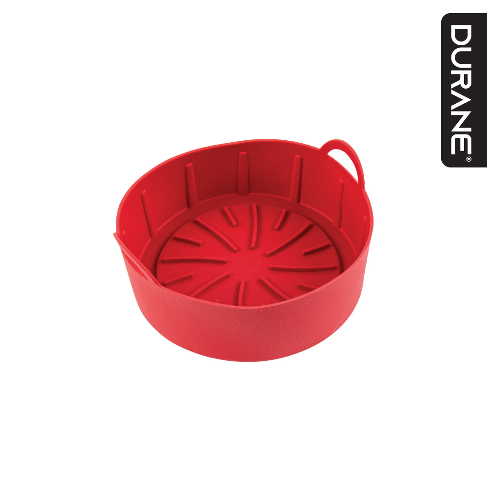 Durane Silicone Air-Fryer Tray Red