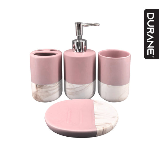 Durane Marbled Bathroom 4pc Set