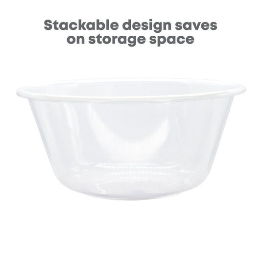 Durane Clear Plastic Mixing Bowl