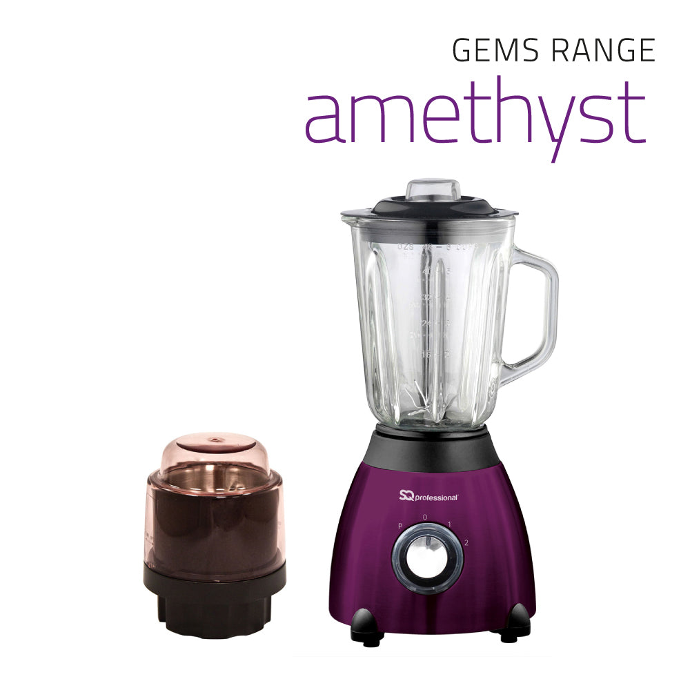 SQ Professional Gems Luminate Blender & Grinder/ Quartz - www.bargainshack.co.uk
