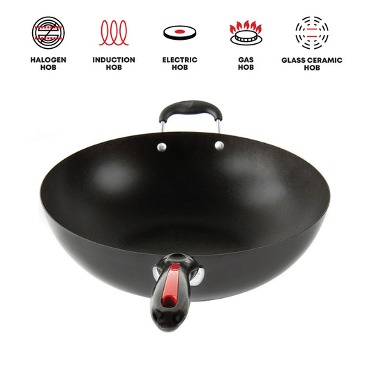 SQ Professional Ultimate Carbon Steel Wok