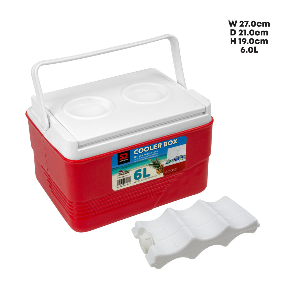 SQ Professional Cooler Box/ Red