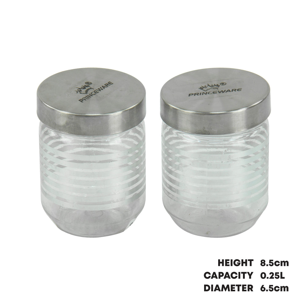 SQ Professional PET Jar with SS Lid Senorita