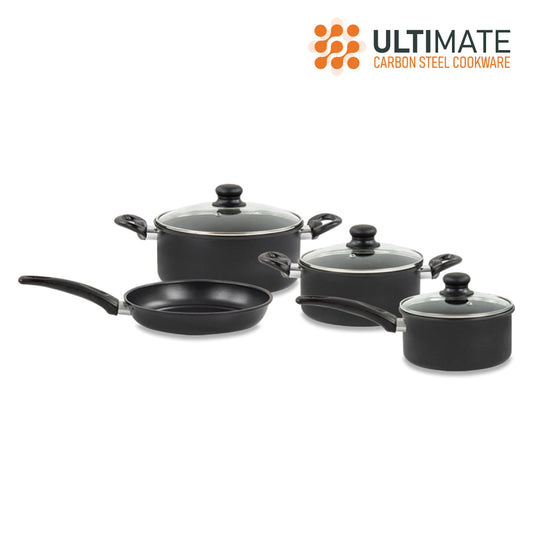 SQ Professional Ultimate Carbon Steel Cookware Set 4pc