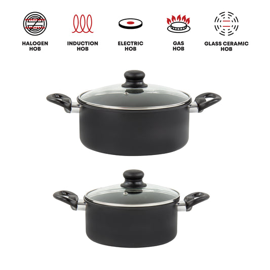 SQ Professional Ultimate Carbon Steel Cookware Set 4pc