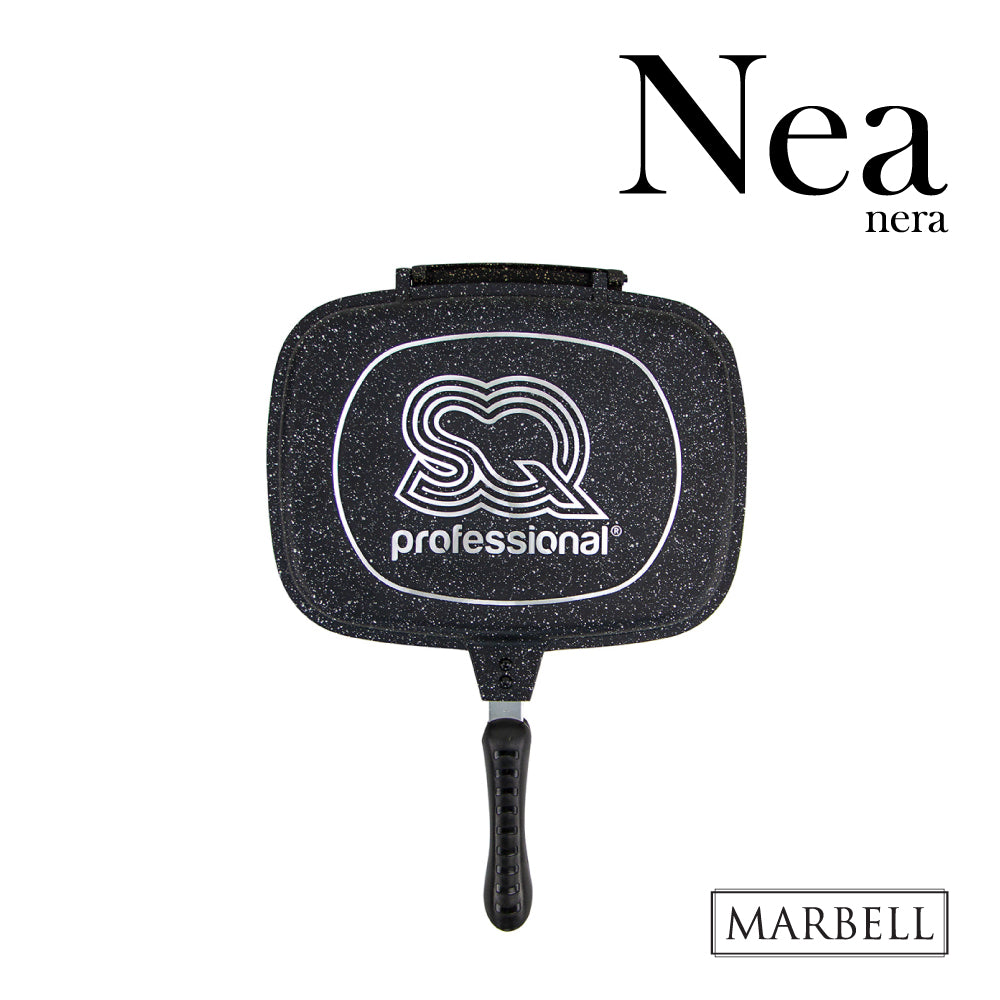 SQ Professional Nea Marbell Die-Cast Magic Pan 32cm/Nera - www.bargainshack.co.uk