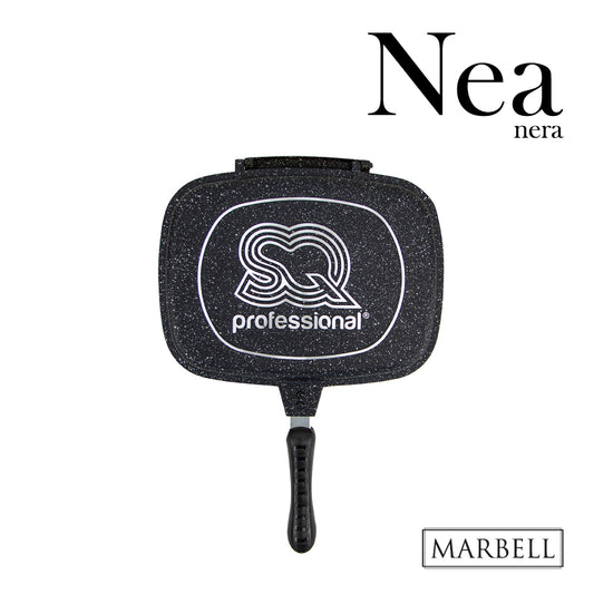 SQ Professional Nea Marbell Die-Cast Magic Pan 32cm/Nera - www.bargainshack.co.uk