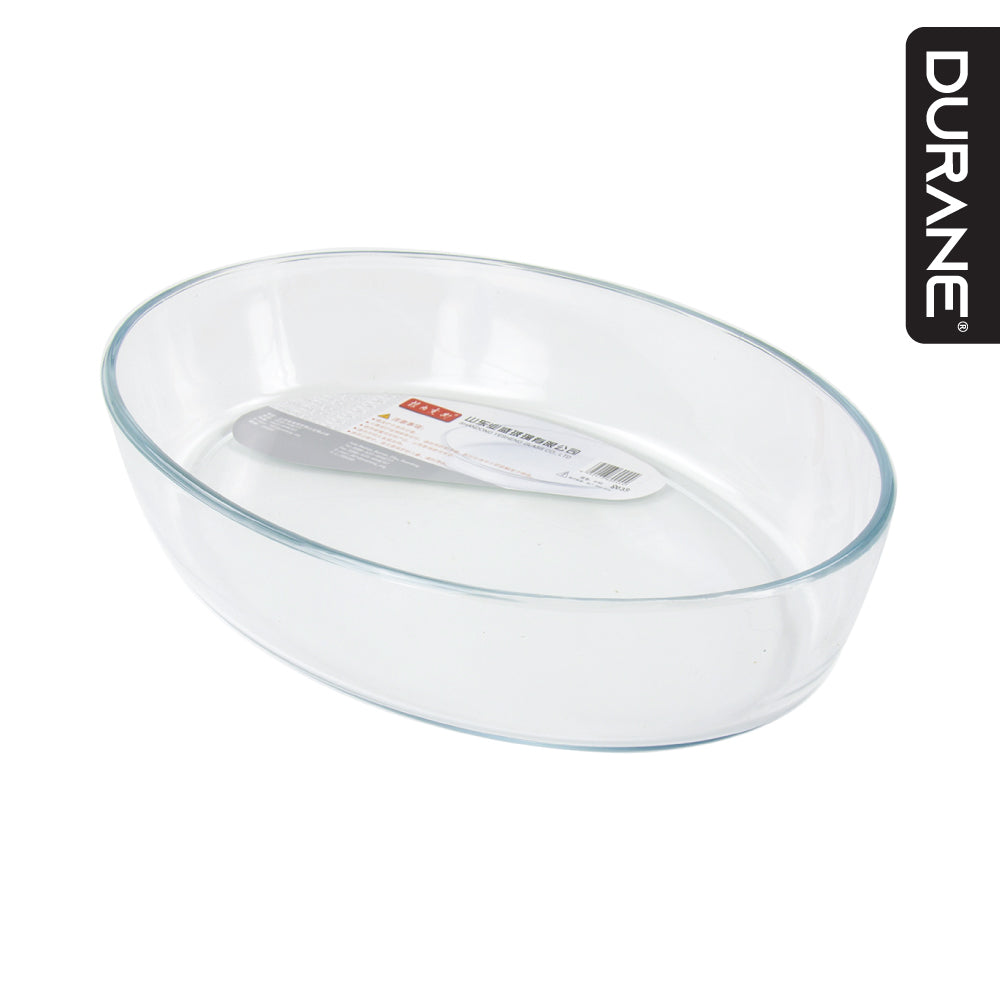 Durane Oval Tempered Glass Roaster