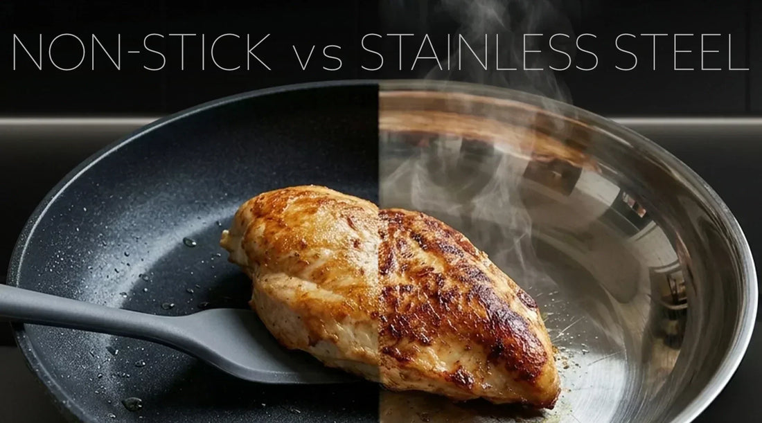Non-Stick vs Stainless Steel Pans UK - Which Should You Choose?