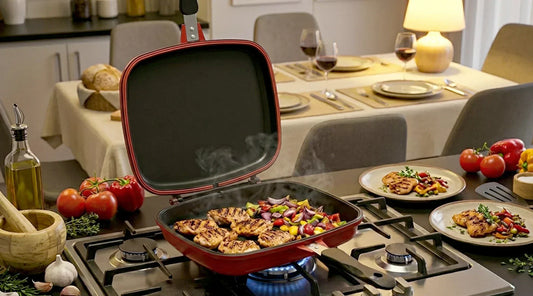 Nea Magic Pan UK: How the Double Sided Pan Works