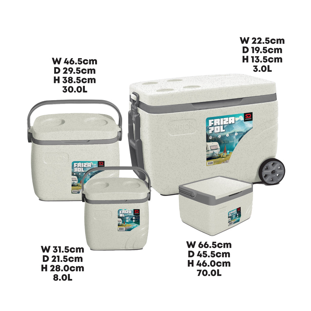 SQ Professional Friza Ice Chest Set 4pc