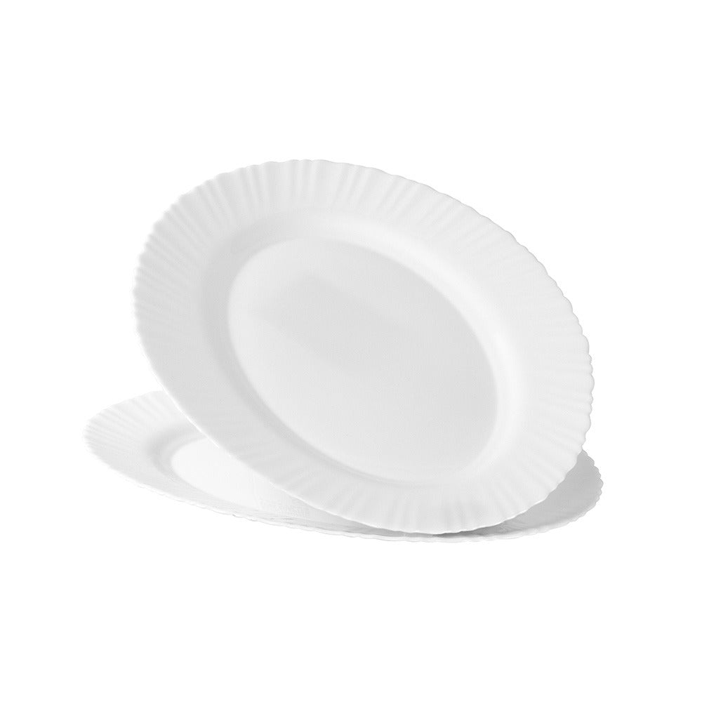 Frilled Dinnerware Serving Platter