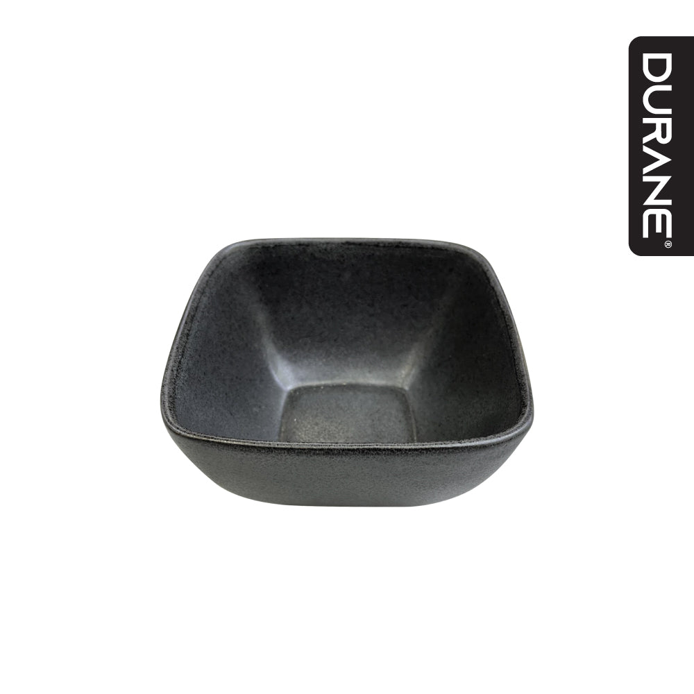 Durane Ceramic Square Cereal Bowl/ Black