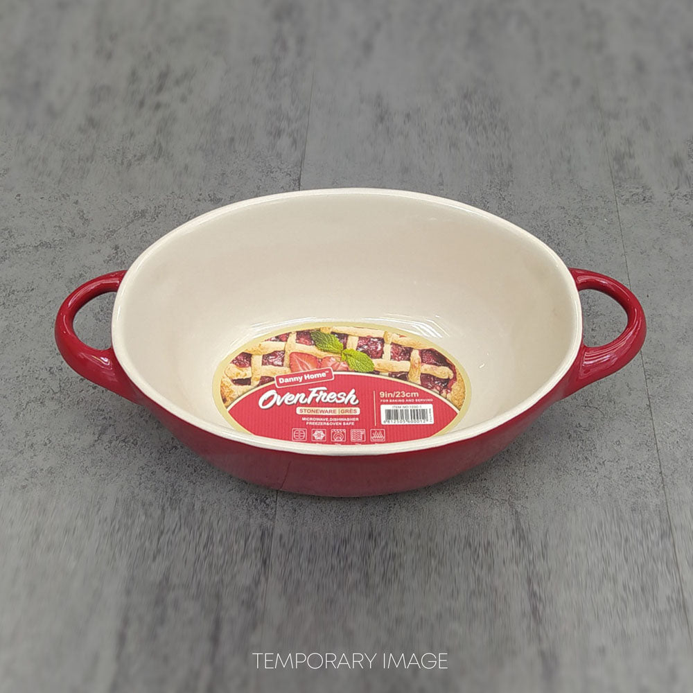 Durane Ceramic Stoneware Oval Dish/ Small