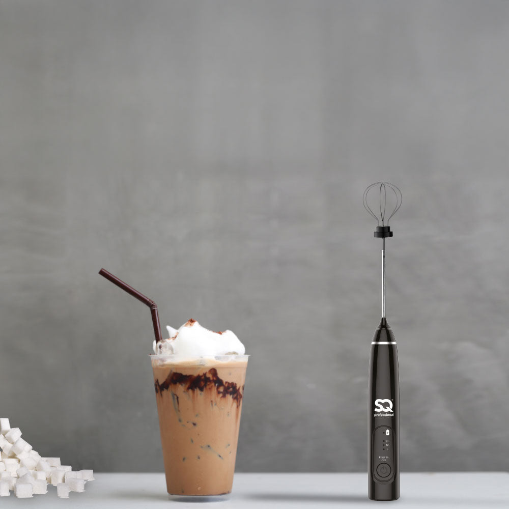 Blitz Milk Frother 3 in 1 3-Speed USB Rechargable