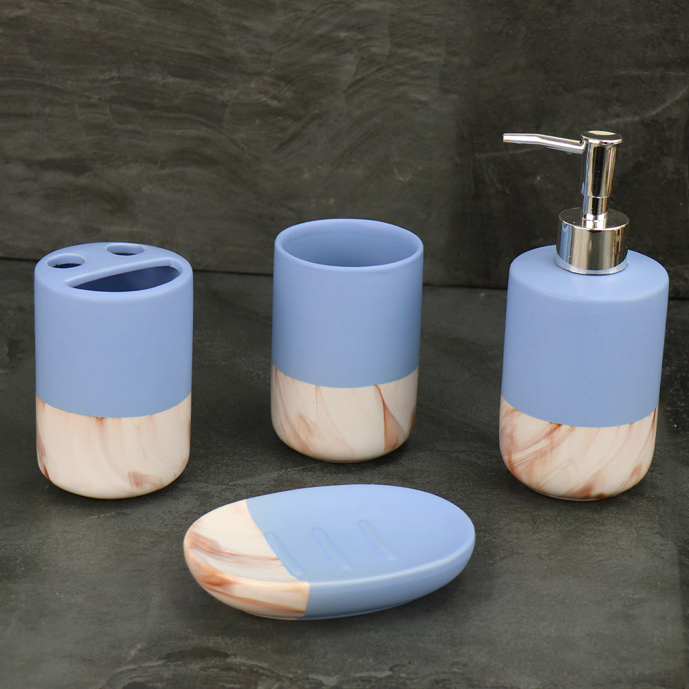 Durane Marbled Bathroom 4pc Set