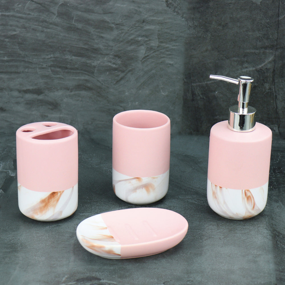 Durane Marbled Bathroom 4pc Set