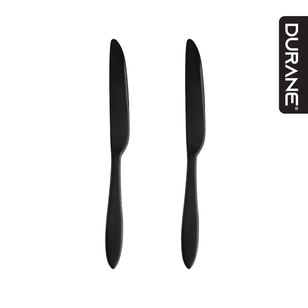 Durane Black Cutlery 2pc Set