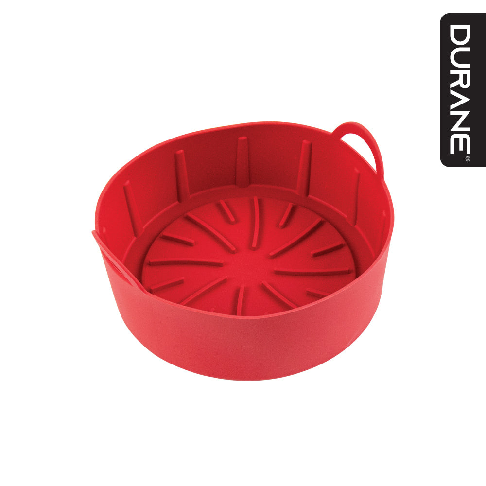 Durane Silicone Air-Fryer Tray Red