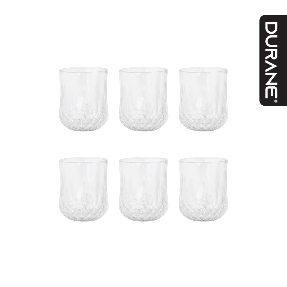 Durane Glass Tumbler Set 6pc
