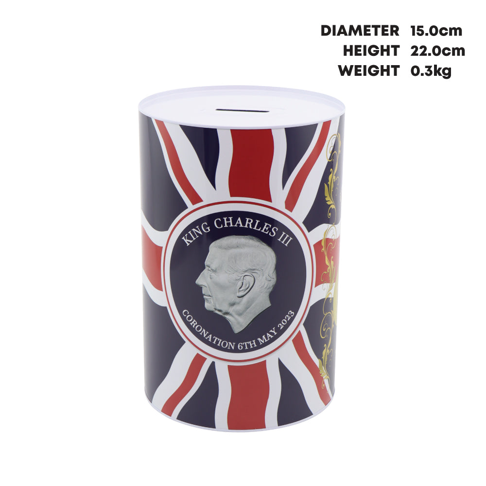 Coin Box King Charles III Profile/ Design 2