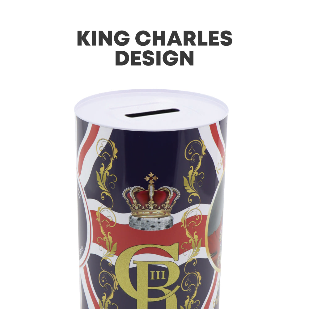 Coin Box King Charles III Emblem/ Design 1