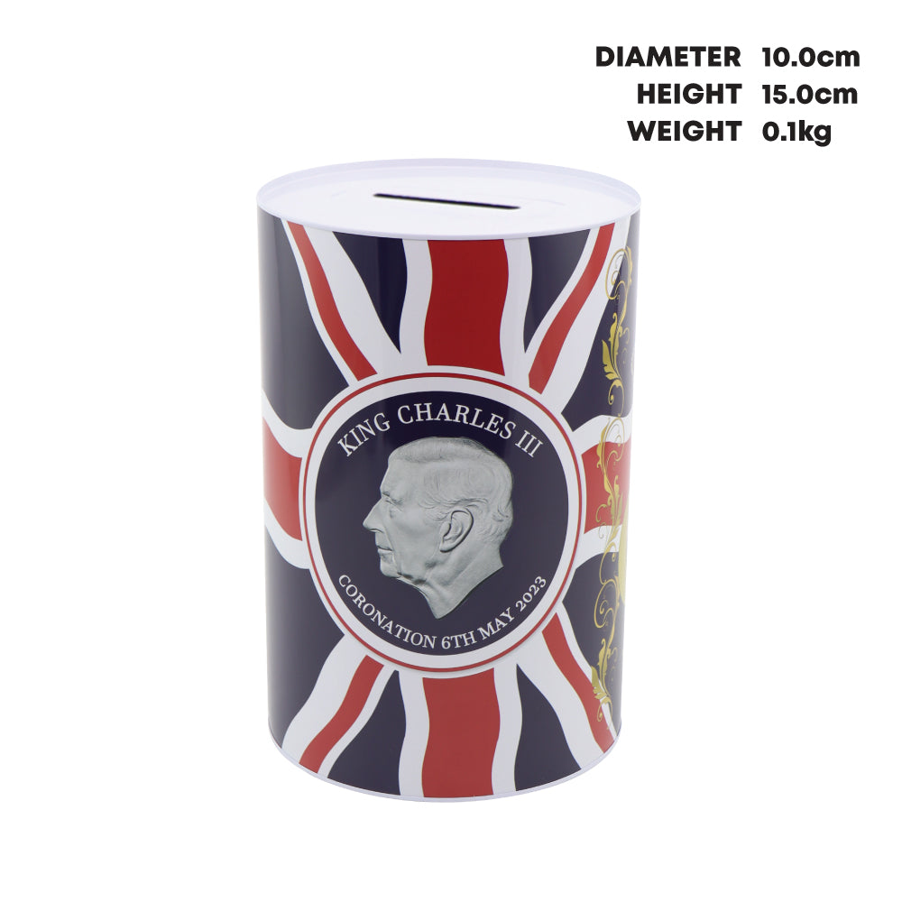 Coin Box King Charles III Profile/ Design 2