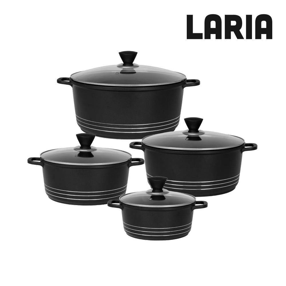 Laria Die-Cast Stockpot Set 4pc