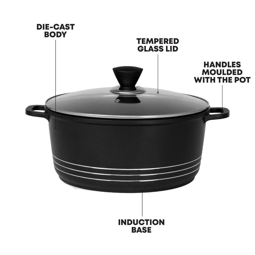 Laria Die-cast Stockpot Set 4pc